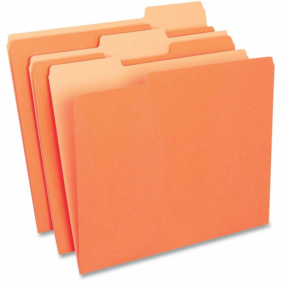 Universal 1/3 Tab Cut Letter Recycled Top Tab File Folder - Alternate-Image2