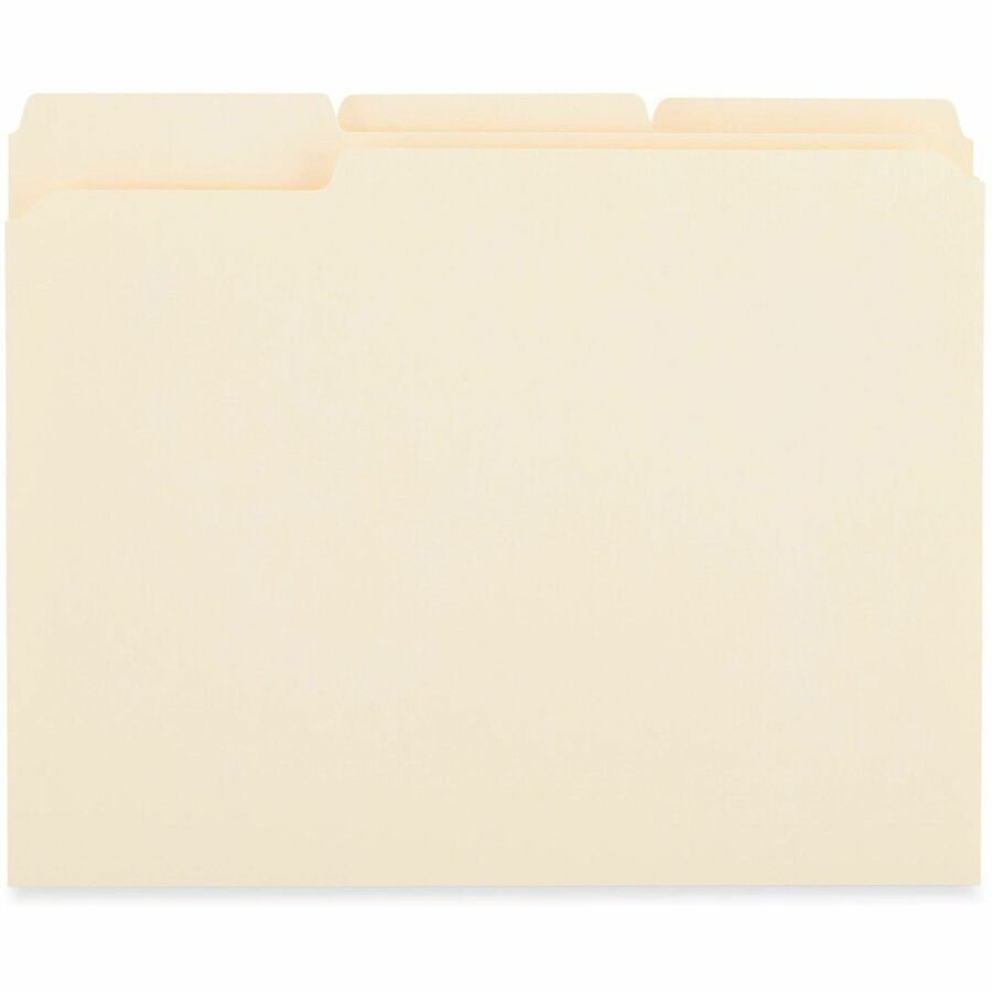 Universal 1/3 Tab Cut Letter Top Tab File Folder - Alternate-Image1