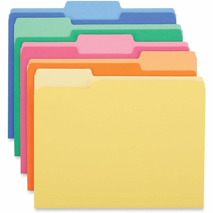 Universal 1/3 Tab Cut Letter Top Tab File Folder - Alternate-Image1