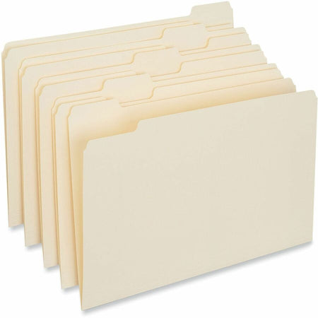 Universal 1/5 Tab Cut Legal Recycled Top Tab File Folder - Alternate-Image1