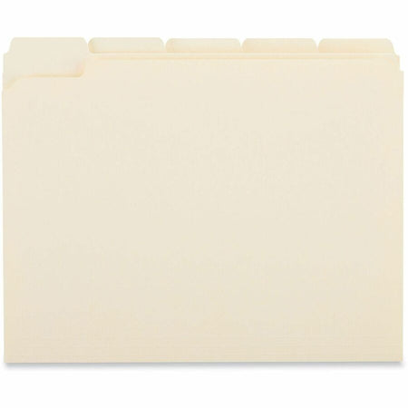 Universal 1/5 Tab Cut Letter Recycled Top Tab File Folder - Alternate-Image3