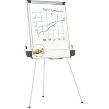 Universal Dry Erase Board - 29’’ (2.4 ft) Width x 41’’ (3.4 Height - White Melamine Surface - 1 Each - Easels