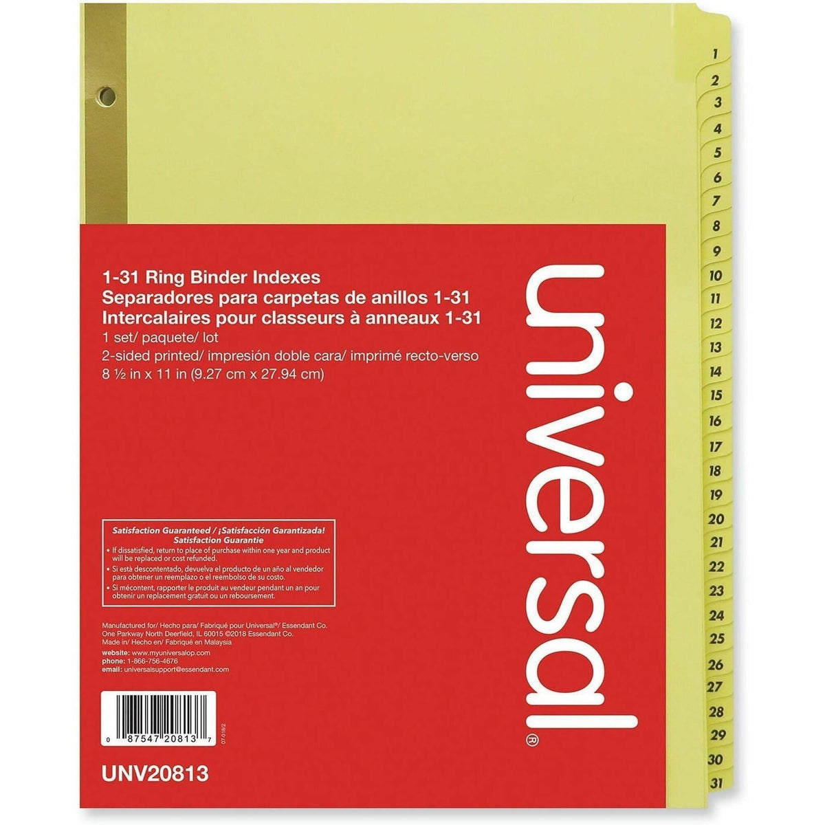 Universal Index Divider - 2000