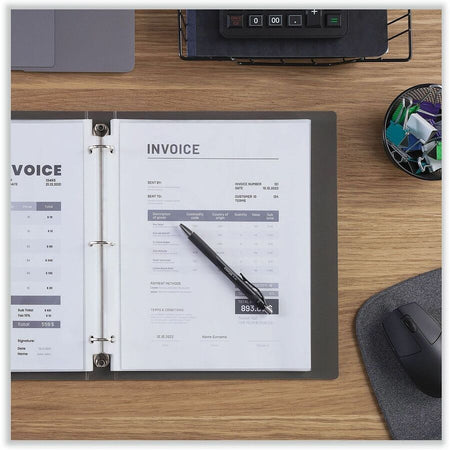 Universal Punched Ring Binder Sleeves - Alternate-Image2