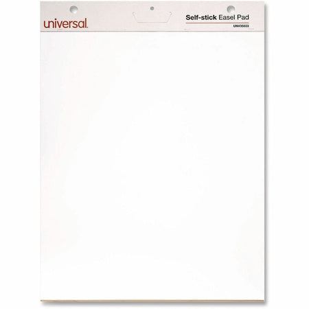 Universal Self-Stick Easel Pad, Unruled, 25 x 30, White, 30 Sheets, 2/Carton - 2000