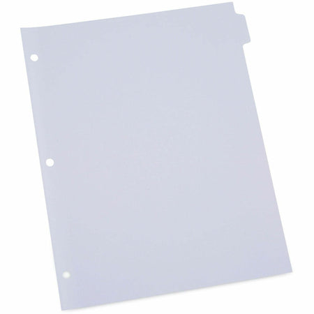 Universal Self-Tab Index Dividers, 8-Tab, 11 x 8.5, White, 24 / Boxs - 2000