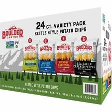 Utz Inventure Variety Pack: Non-GMO Gluten-free Snacks - 24 Bags