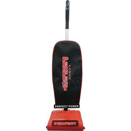 V.A.C. 13’’ Wide Upright Lightweight Vacuum Cleaning Width Black Red Bagged 40 ft Cable Length Brushroll Brush Carpet