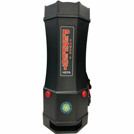 V.A.C. Perfect Backpack Vacuum - 1.50 gal - Bagged - 50 ft Cable Length - 7 Hose - HEPA - Black - Cleaners & Accessories