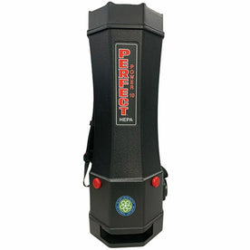 V.A.C. Perfect Backpack Vacuum - 2.50 gal - Bagged - 50 ft Cable Length - 7 Hose - HEPA - Black - Cleaners & Accessories