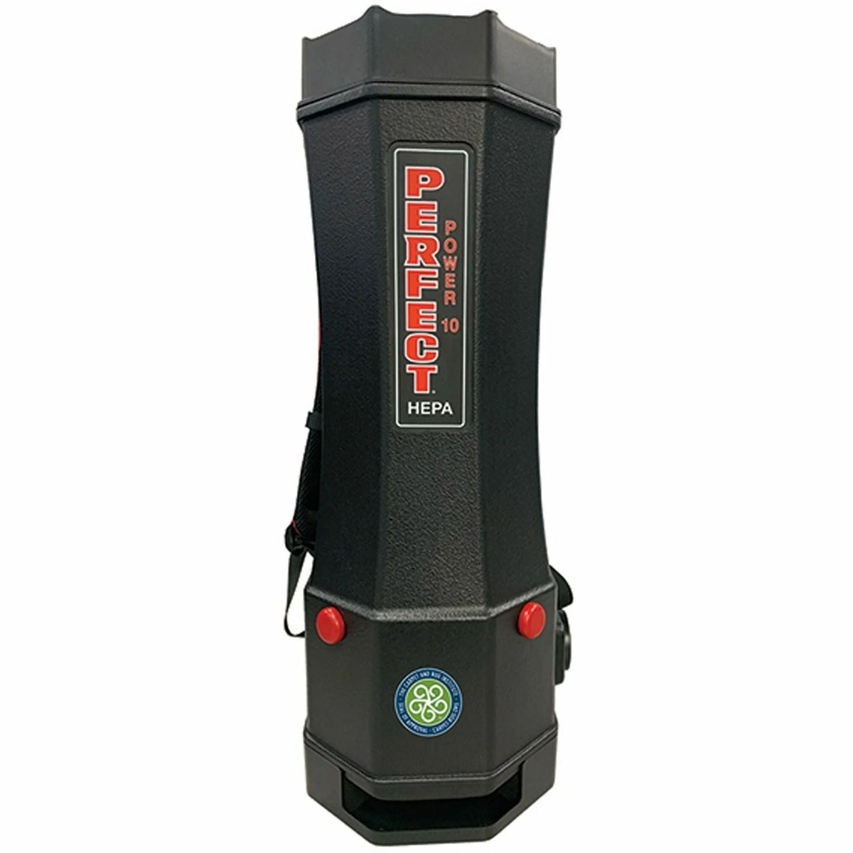 V.A.C. Perfect Backpack Vacuum - 2.50 gal - Bagged - 50 ft Cable Length - 7 Hose - HEPA - Black - Cleaners & Accessories