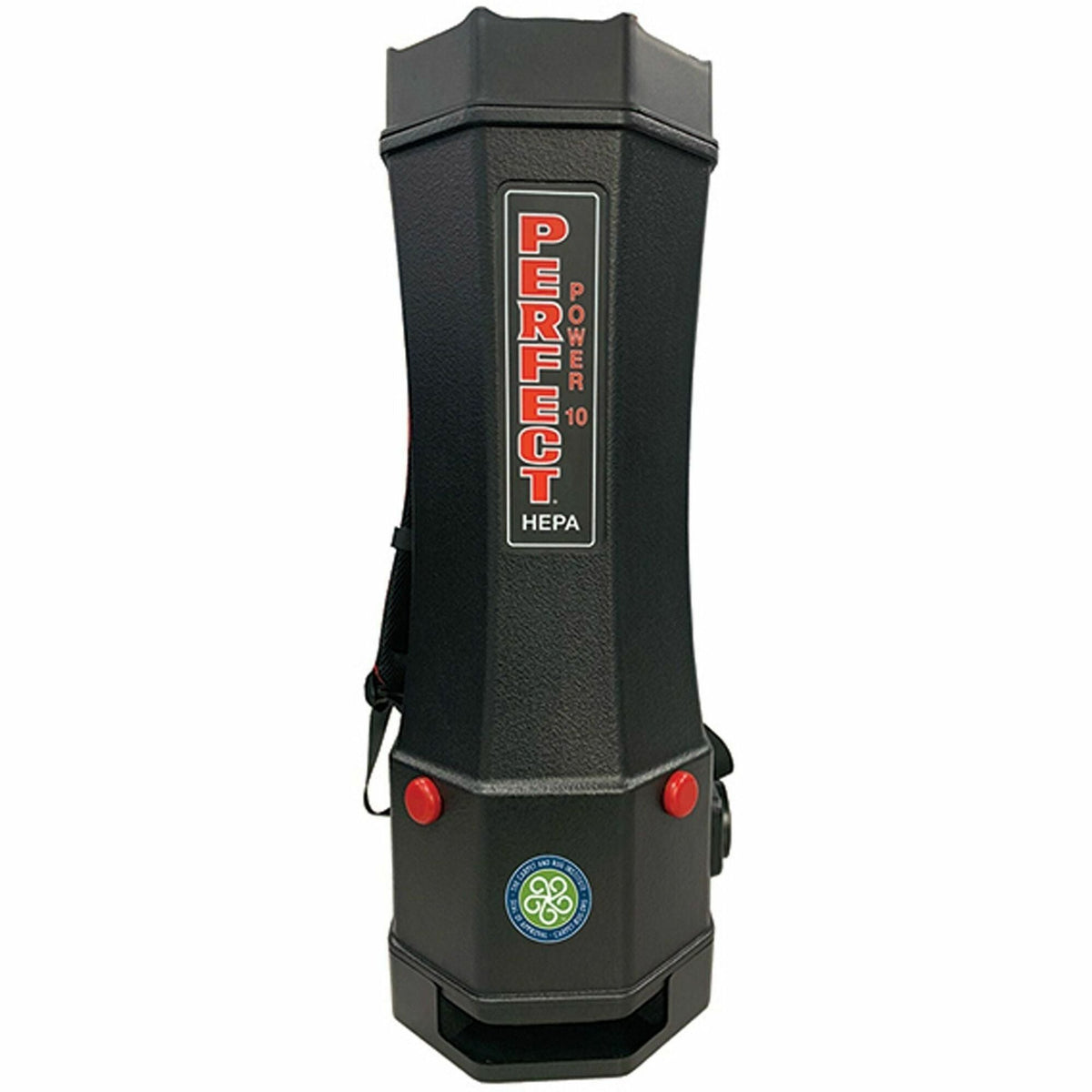 V.A.C. Perfect Backpack Vacuum - 2.50 gal - Bagged - 50 ft Cable Length - 7 Hose - HEPA - Black - Cleaners & Accessories