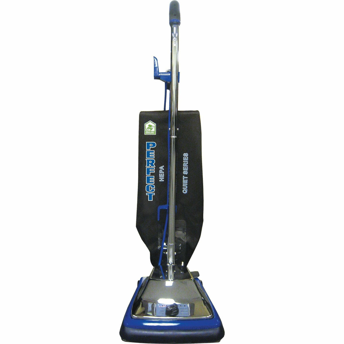 V.A.C. Upright Quiet Series Vacuum - 870 W Motor - Bagged - 12’’ Cleaning Width - Carpet - 50 ft Cable Length - Black