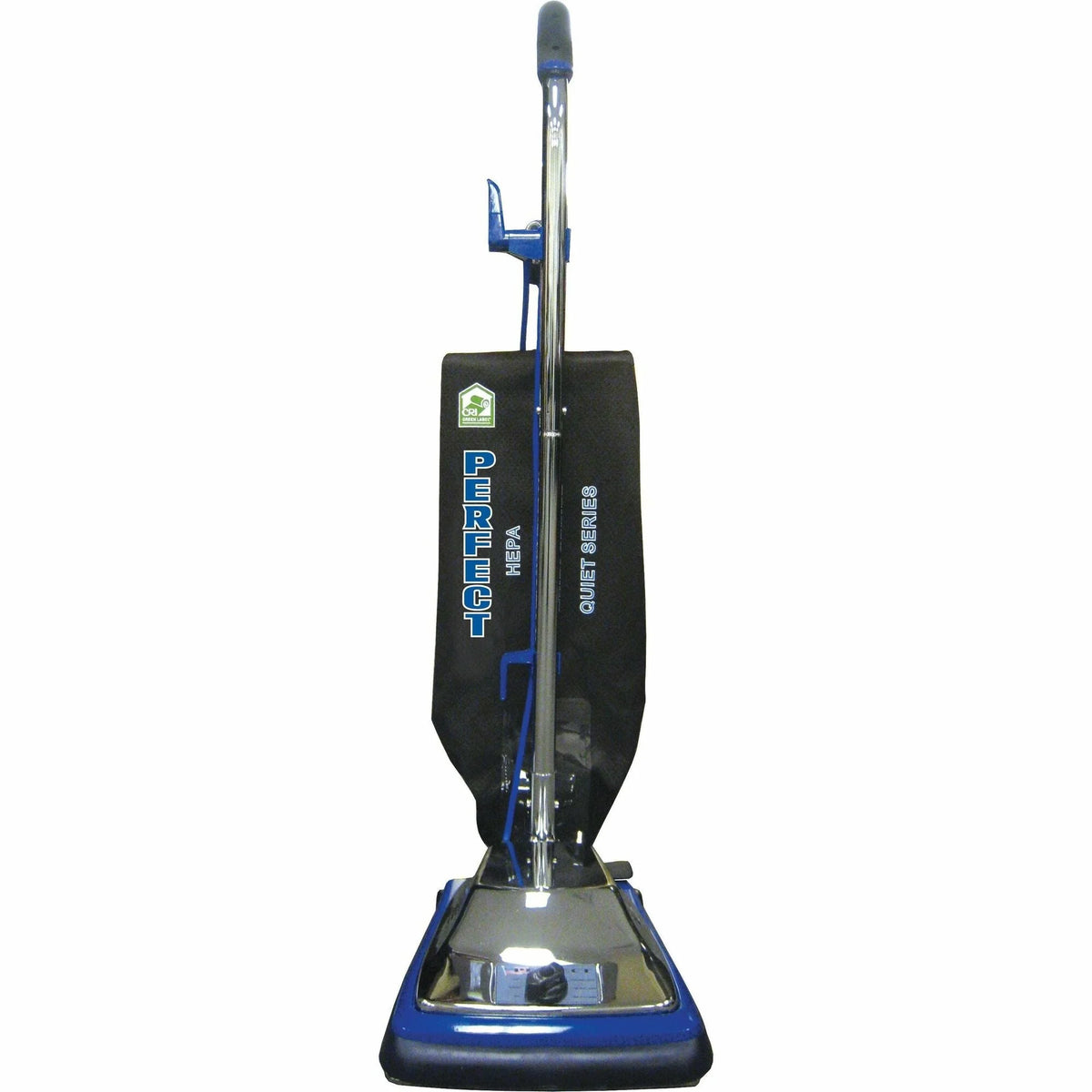 V.A.C. Upright Quiet Series Vacuum - 870 W Motor - Bagged - 12’’ Cleaning Width - Carpet - 50 ft Cable Length - Black