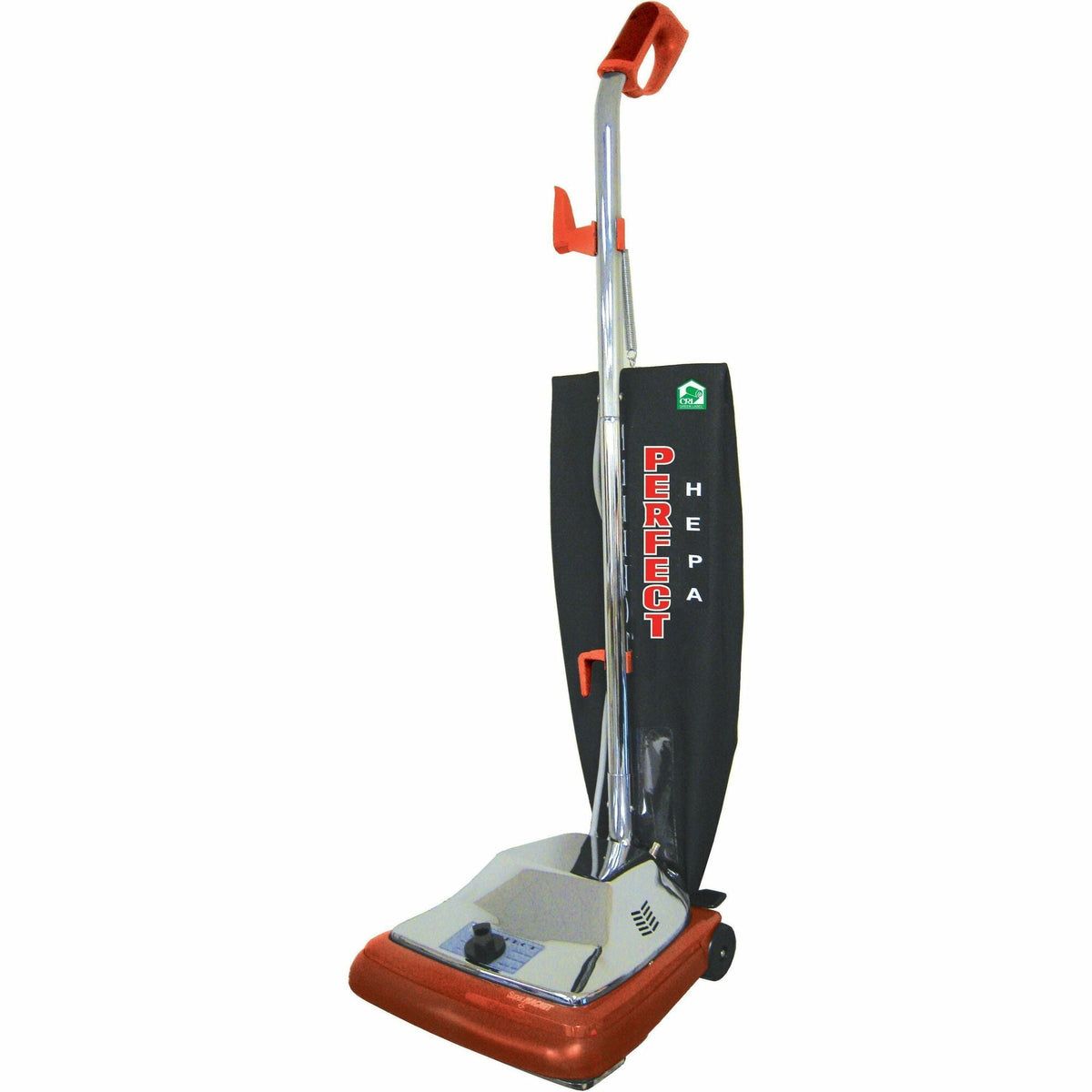 V.A.C. Upright Vacuum with HEPA Filtration - 870 W Motor - Bagged - Brushroll - 12’’ Cleaning Width - Carpet - Cleaners