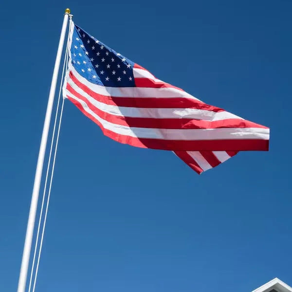Valley Forge American Flag 5’ x 8’ - Embroidered Nylon