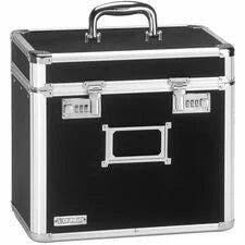 Vaultz Locking Letter File Box - Internal Dimensions: 12.50’’ Width x 9’’ Depth 11.25’’ Height - External 13.8’’ 10.5’’