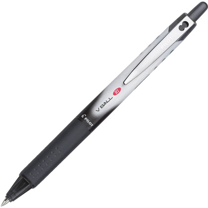 VBall RT Retractable Rolling Ball Pens - 0.5mm Extra Fine Point - Refillable