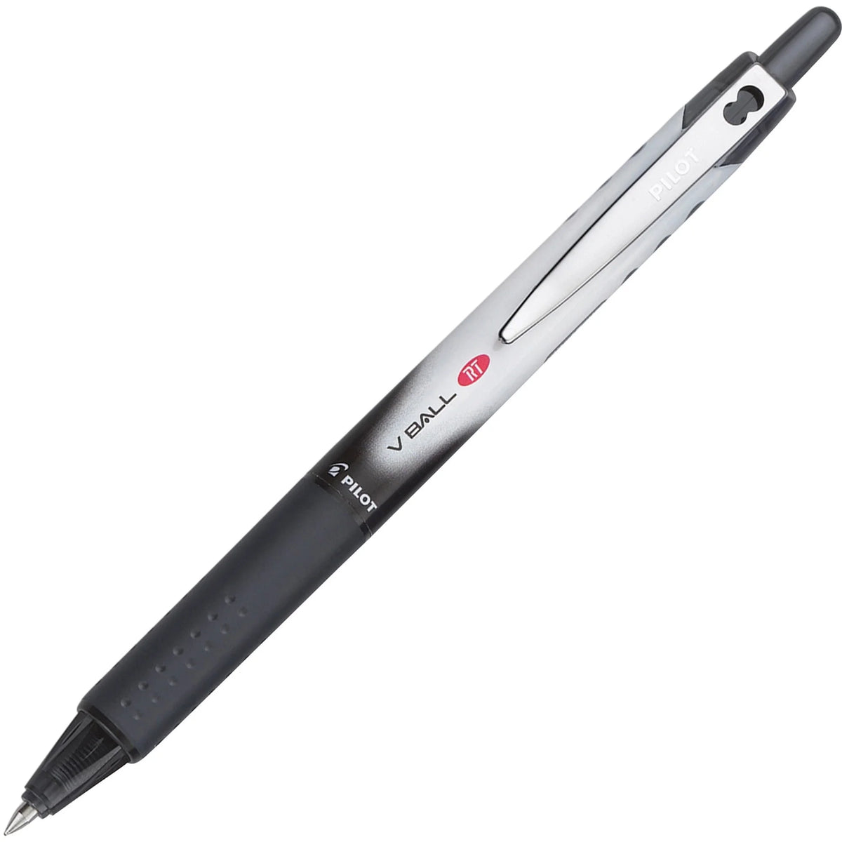 VBall RT Retractable Rolling Ball Pens - 0.5mm Extra Fine Point - Refillable