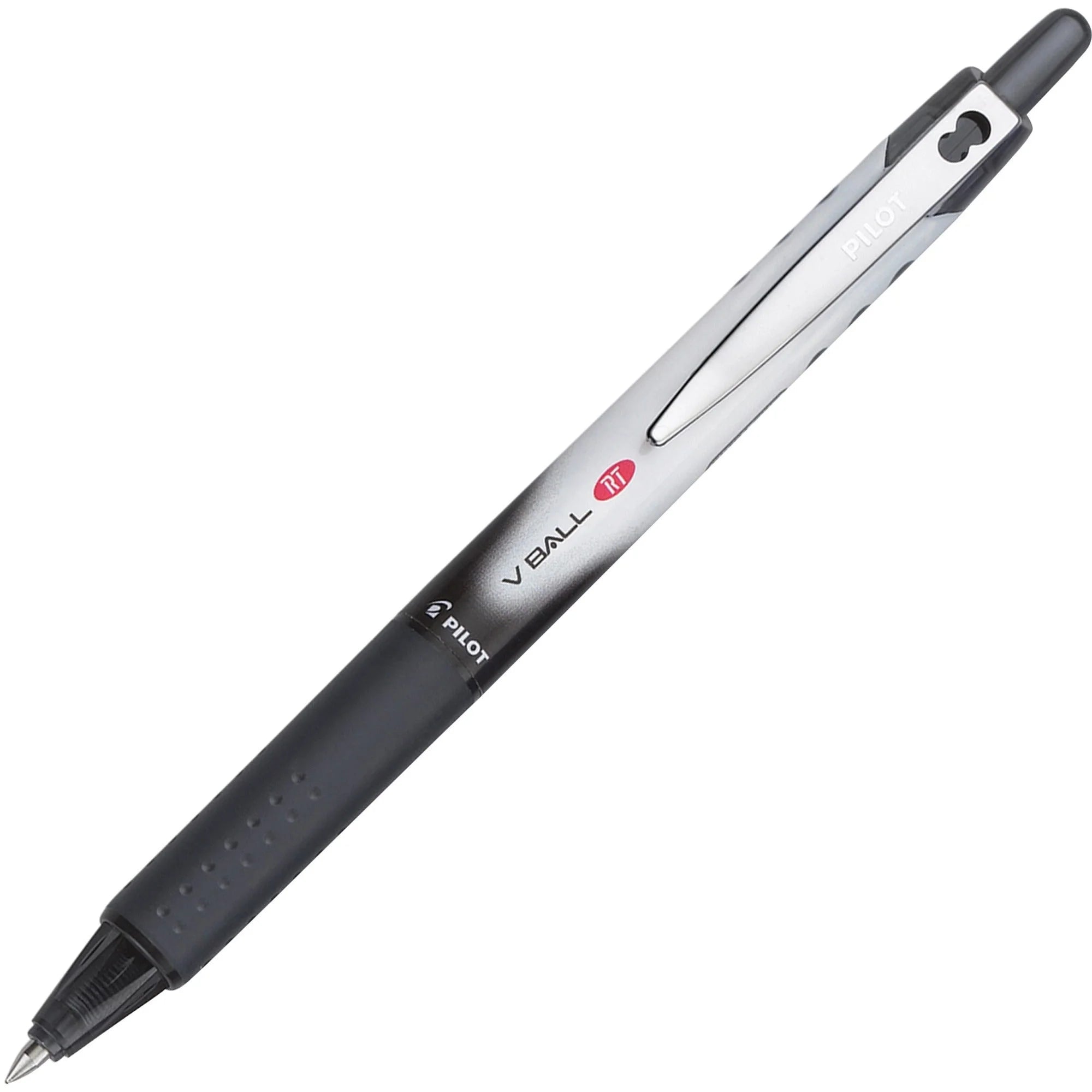 VBall RT Retractable Rolling Ball Pens - 0.5mm Extra Fine Point - Refillable