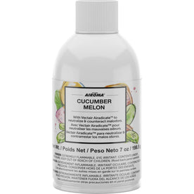 Vectair Systems Airoma Dispenser Fragrance Refill - Aerosol - 6000 ft² - Cucumber & Melon - 60 Day - Odor Neutralizer
