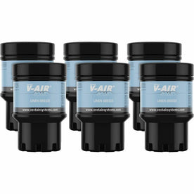 Vectair Systems V-Air MVP Dispenser Fragrance Refill - Spray - 6000 ft² - Linen - 60 Day - Odor Neutralizer - 6
