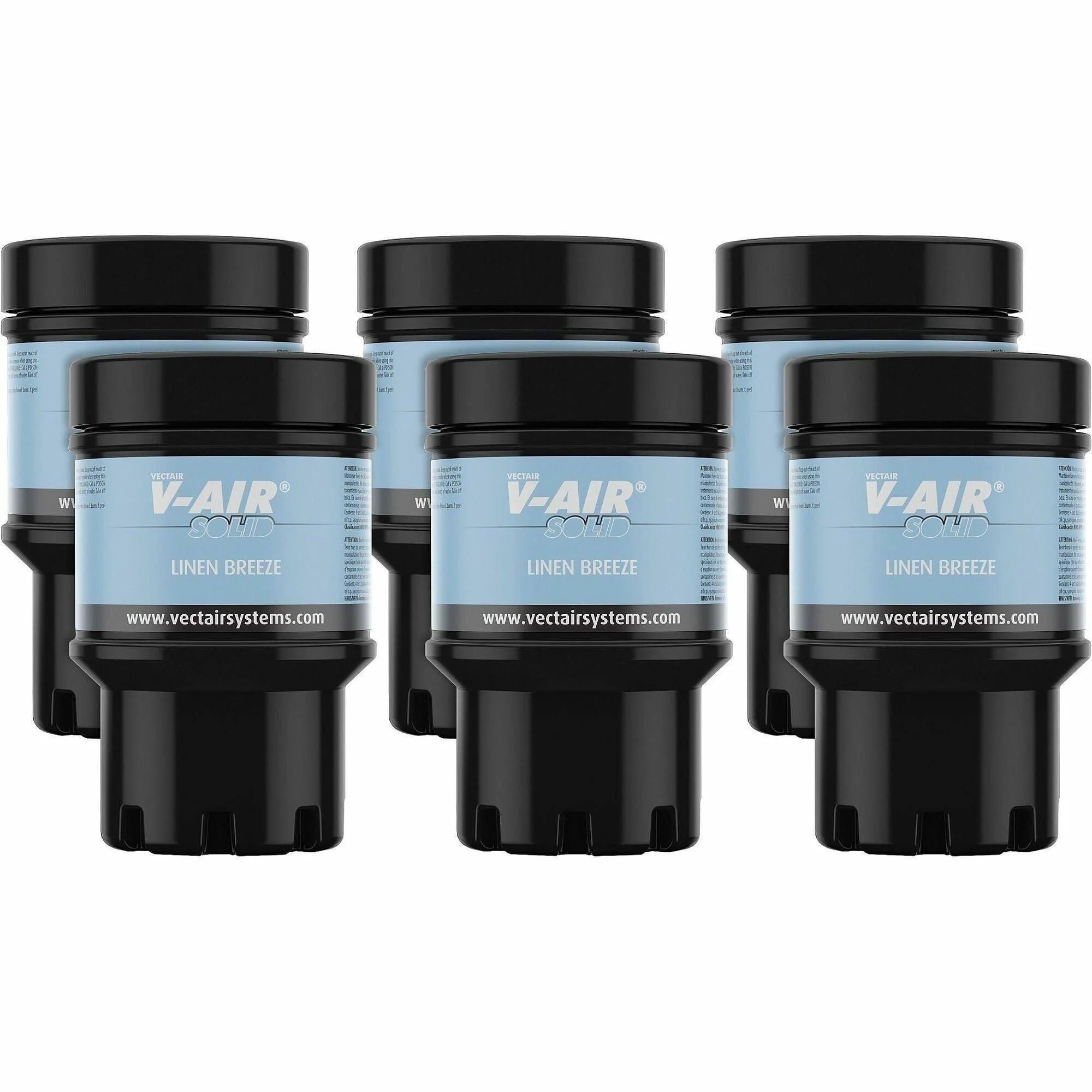 Vectair Systems V-Air MVP Dispenser Linen Fragrance Refill - Odor Neutralizer - Air Fresheners