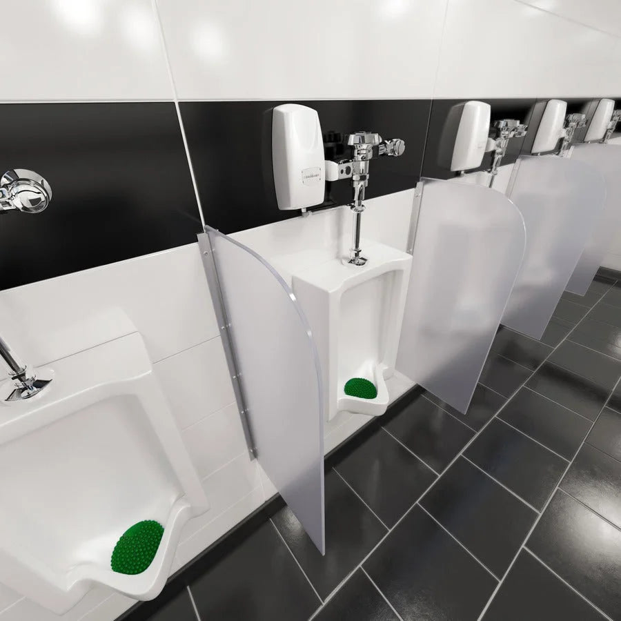 Vectair Systems Wee-Screen Urinal Screen - Lasts upto 30 Days - Splash Resistant Flexible Recyclable - 10 / Carton