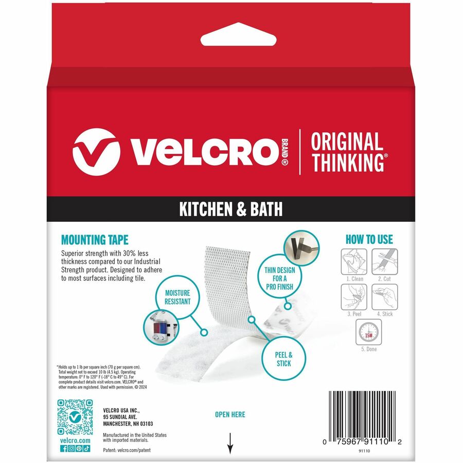 VELCRO® 91110 Heavy Duty Industrial Strength - Low Profile - Alternate-Image2