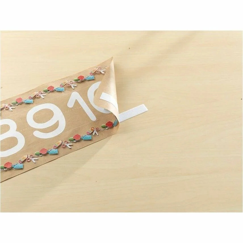 VELCRO® 95179 General Purpose Removable Mounting - 15 ft Length x 0.75’’ Width - White - Silicone - Damage Resistant