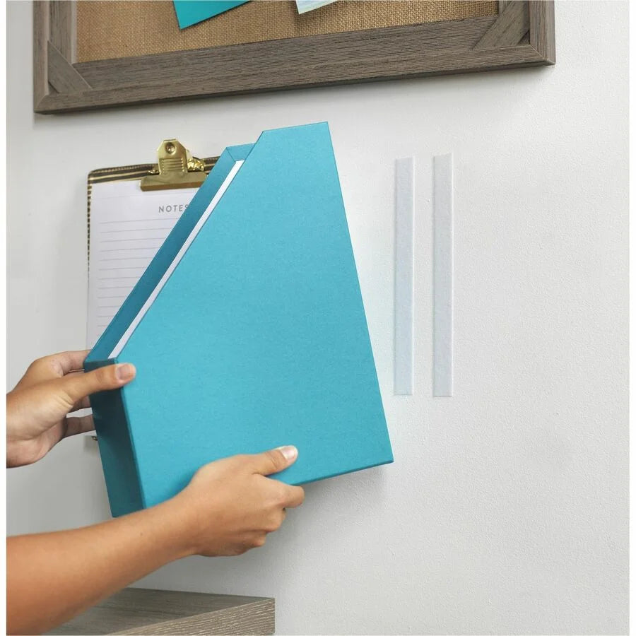 VELCRO® 95179 General Purpose Removable Mounting - 15 ft Length x 0.75’’ Width - White - Silicone - Damage Resistant
