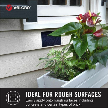 VELCRO® Extreme Outdoor 10ft x 1in Tape Roll Black - Alternate-Image22