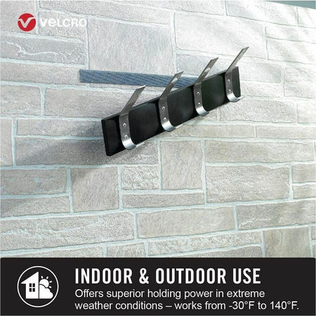 VELCRO® Extreme Outdoor 10ft x 1in Tape Roll Black - Alternate-Image21
