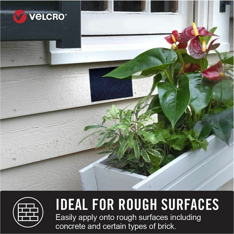 VELCRO® Extreme Outdoor 4in x 1in Strips Titanium 10 ct - Alternate-Image24