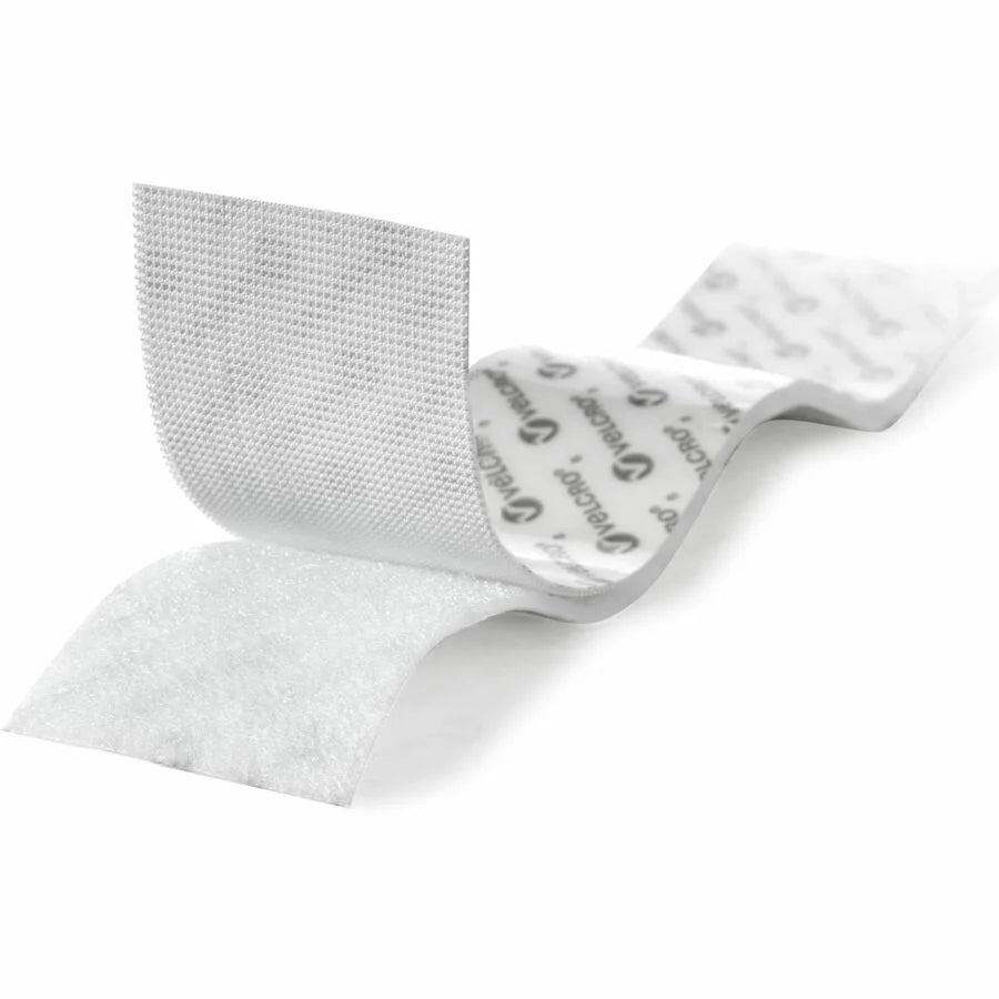 VELCRO® Industrial Strength 15ft x 2in Roll White - Water Resistant for Tools & Equipment - Hook Loop