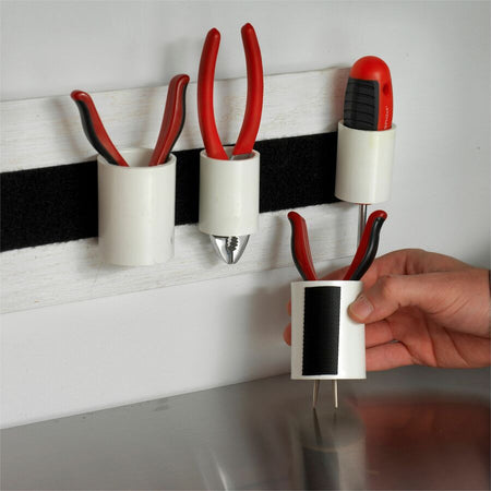 VELCRO® Industrial Strength 4ft x 2in Roll Black - 4 ft Length 2’’ Width - Plastic - Water Resistant Long Lasting