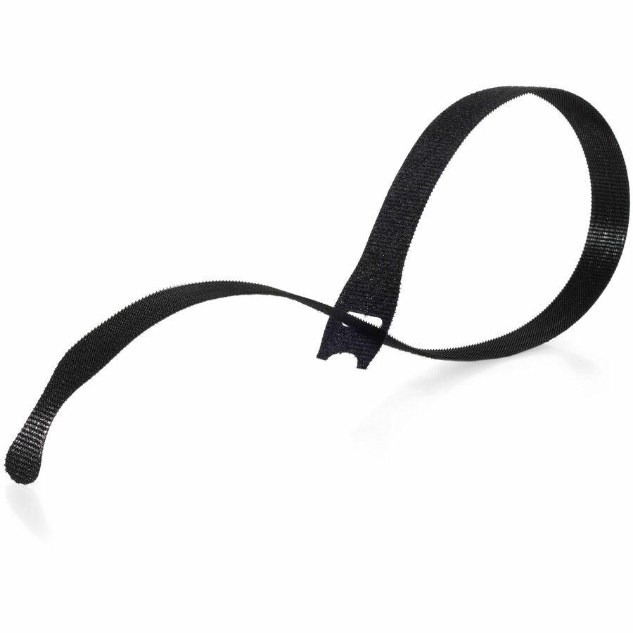 VELCRO&reg; ONE-WRAP Thin Ties 15in x 1/2in Ties Gray & Black 30 ct - Alternate-Image2