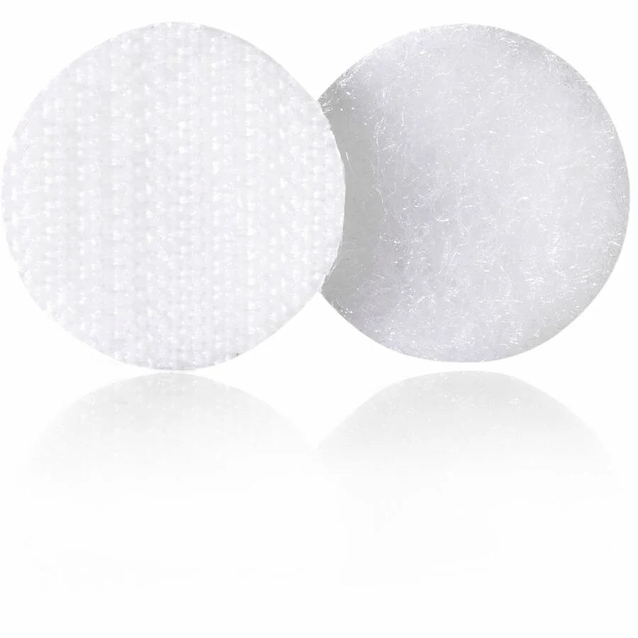 VELCRO® Sticky Back 3/4in Circles White - 200 ct - For Various Surfaces - Hook & Loop