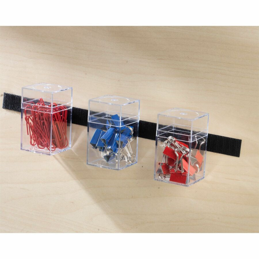 VELCRO® Sticky Back 30ft x 3/4in Roll Black - 10 yd Length 0.75’’ Width - For Mount Picture/Poster Multi Surface Home