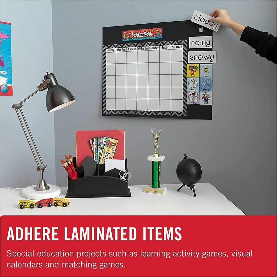 VELCRO® Sticky Back 5ft x 3/4in Roll White - 5 ft Length 0.75’’ Width - Dispenser Included - Hook & Loop