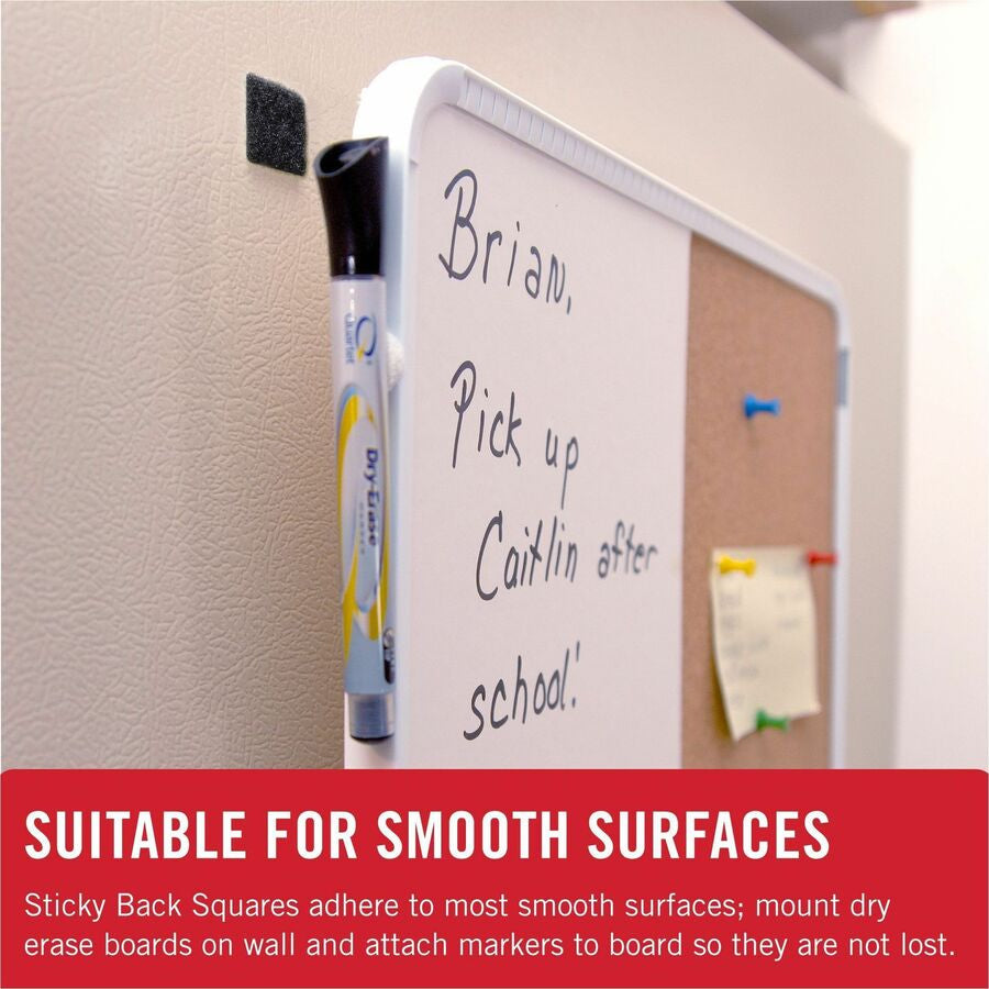 VELCRO® Sticky Back 5ft x 3/4in Roll White - 5 ft Length 0.75’’ Width - Dispenser Included - Hook & Loop