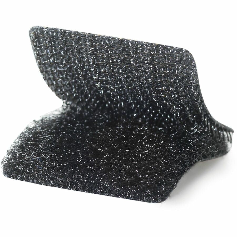 VELCRO® Sticky Back 7/8in Squares Black 12 Ct - 0.87’’ Length x Width - Hook & Loop