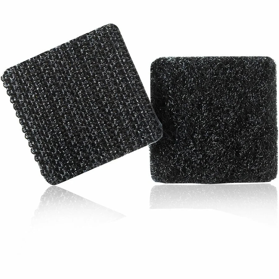VELCRO® Sticky Back 7/8in Squares Black - 12 Ct Pack - Hook & Loop