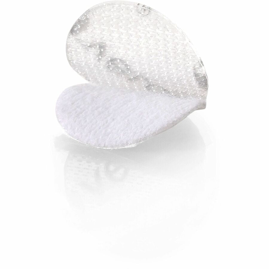 VELCRO® Thin Clear Fasteners 5/8in Circles 75 ct - 0.63’’ Diameter - Water Resistant - Hook & Loop