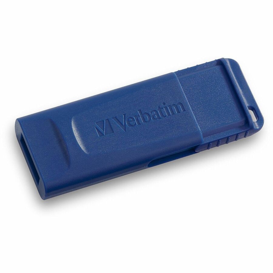 Verbatim 8GB USB Flash Drive - Blue - Left