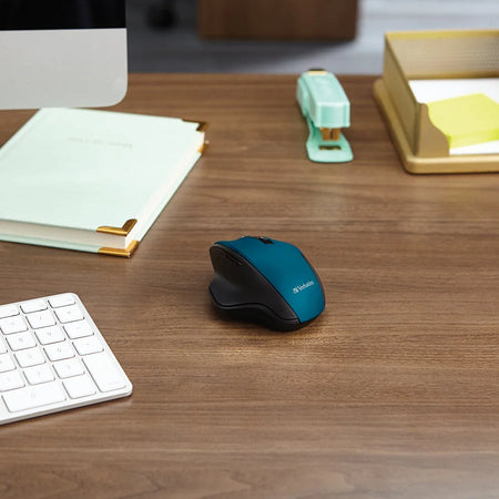 Verbatim Blue LED Wireless Mouse - Dark Teal 1600 dpi - Keyboards & Mice