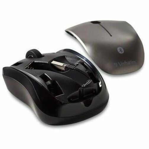 Verbatim Bluetooth Wireless Tablet Multi-Trac Blue LED Mouse - Graphite - Alternate-Image4