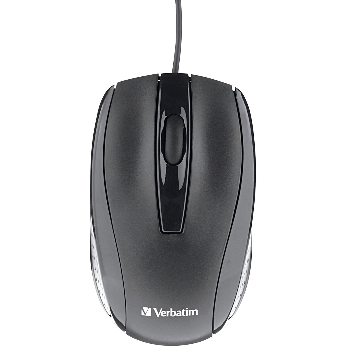 Verbatim Corded Optical Mouse - Black - 2000