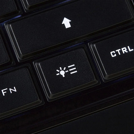 Verbatim Illuminated Wired Keyboard - USB Type A Interface - Media Player Hot Key - Black - Keyboards & Mice