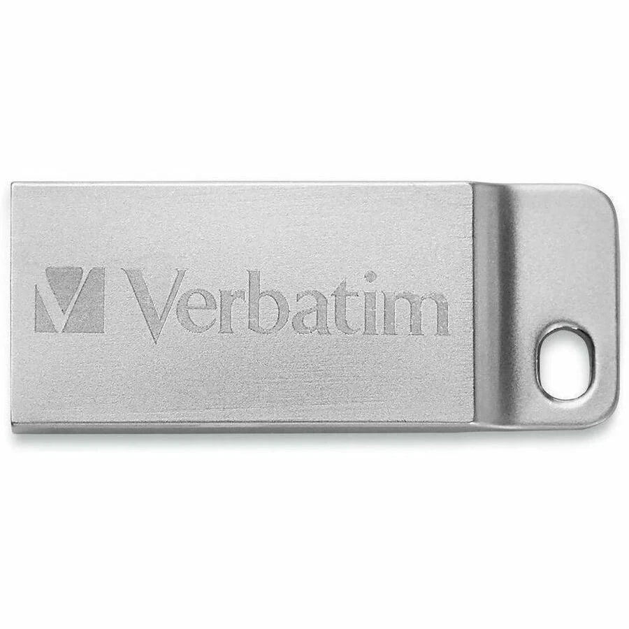 Verbatim Metal Executive USB Flash Drive 32GB - Silver 2.0 - Memory & Drives